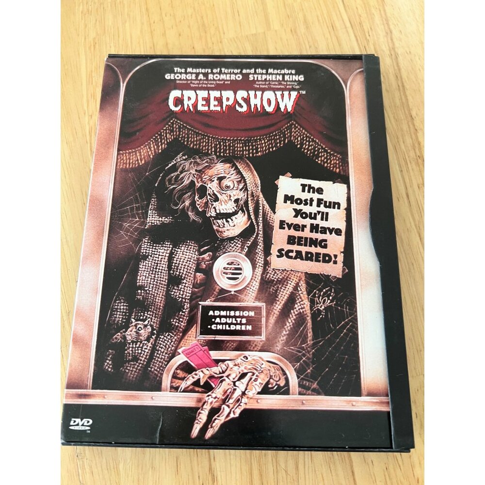 Creepshow 1982 DVD Horror Movie Anthology Hal Holbrook Pre-Owned